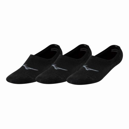 Mizuno Sport SUPER SHORT SOCKS 3P - Black/Black/Black (Grösse: S) von Mizuno Sport