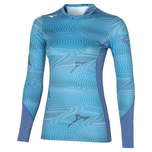 Mizuno Sport Virtual Body G3 Crew W - Milky Blue (Grösse: L) von Mizuno Sport