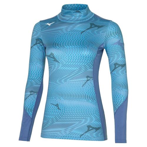 Mizuno Sport Virtual Body G3 High Neck W - Milky Blue (Grösse: L) von Mizuno Sport