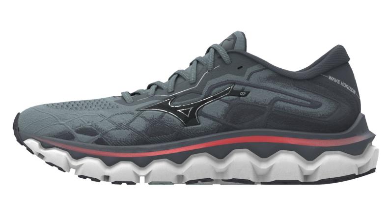 Mizuno Sport Wave Horizon 7 M Support Men - Lead/Nickel/Cayenne (Grösse: UK 10) von Mizuno Sport