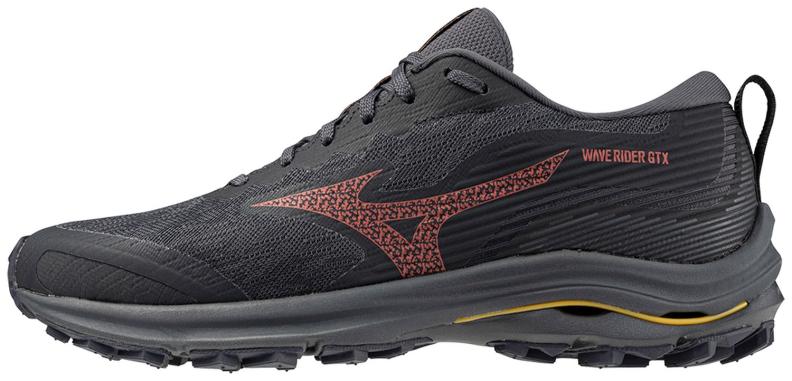 Mizuno Sport Wave Rider GTX W Neutral Women - Ebony/Dubarry/Citrus (Grösse: UK 5) von Mizuno Sport