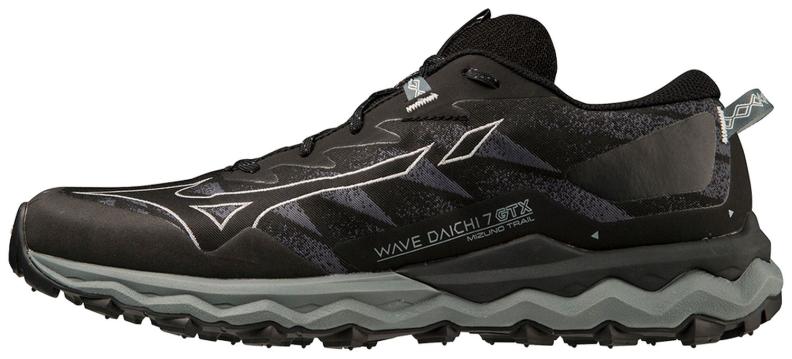 Mizuno Trailrunning Schuh Sport Wave Daichi 7 GTX M Trail Running Men - Black/Ombre Blue/Stormy Weather (Grösse: UK 11.5) von Mizuno Sport