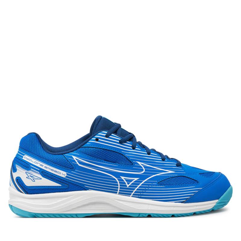 Hallenschuhe Mizuno Cyclone Speed 4 V1GA2380 Blau von Mizuno