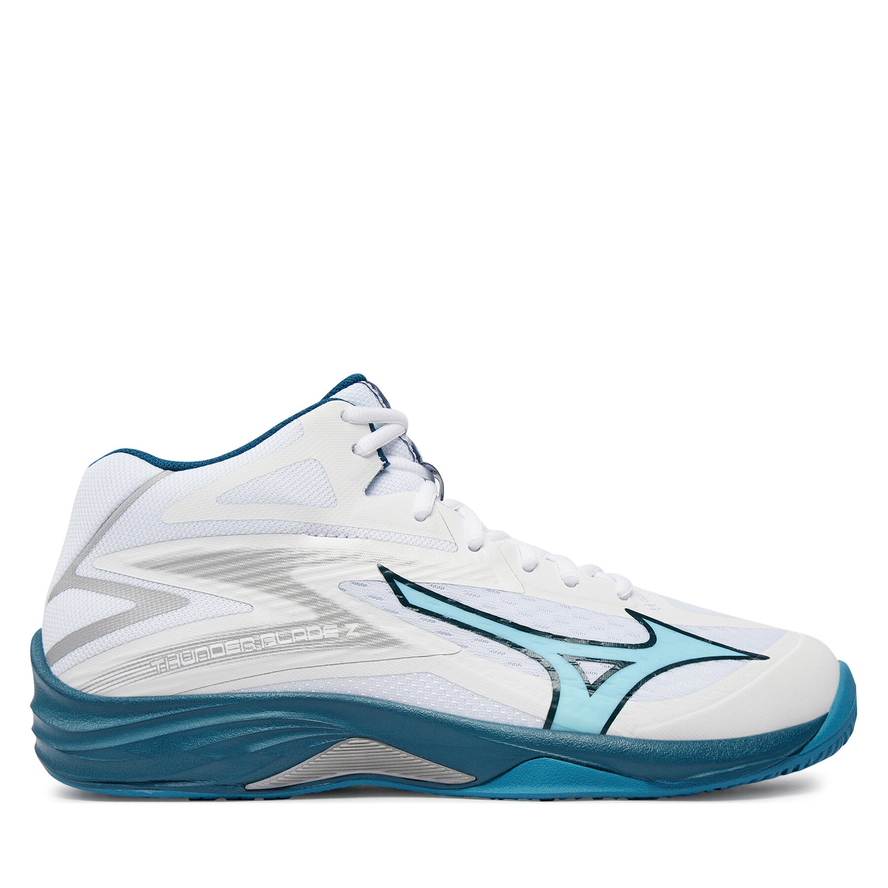 Hallenschuhe Mizuno Thunder Blade Z Mid V1GA2375 Weiß Hallenschuhe Mizuno Thunder Blade Z Mid V1GA2375 Weiß von Mizuno