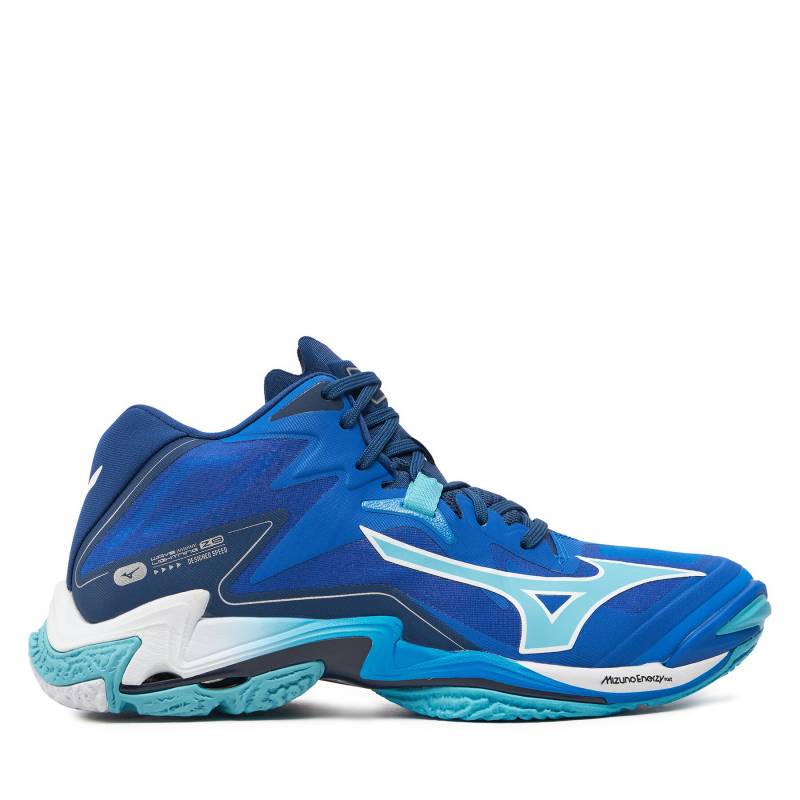 Hallenschuhe Mizuno Wave Lightining Z8 Mid V1GA2405 Blau von Mizuno