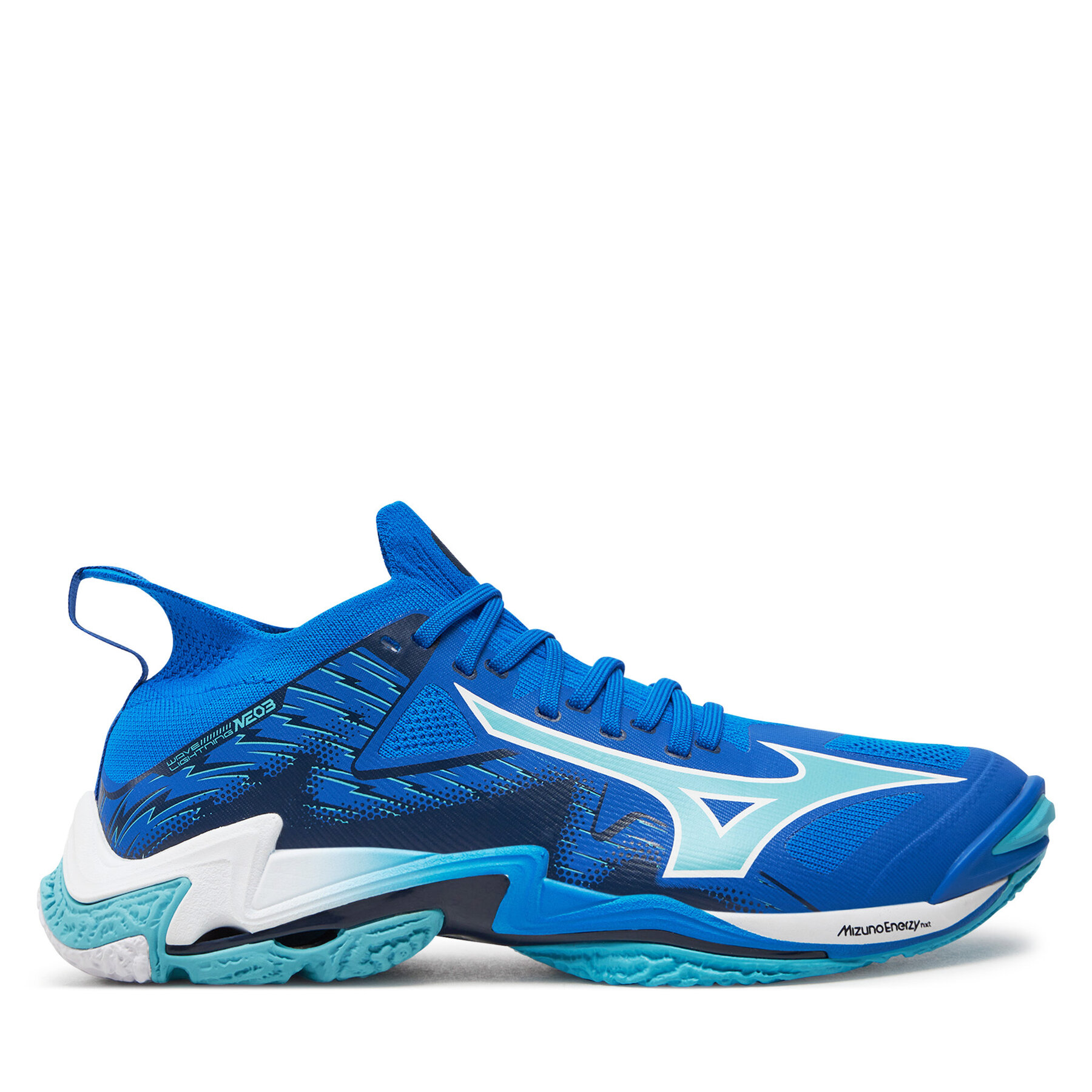 Hallenschuhe Mizuno Wave Lightning Neo 3 V1GA2402 Blau von Mizuno