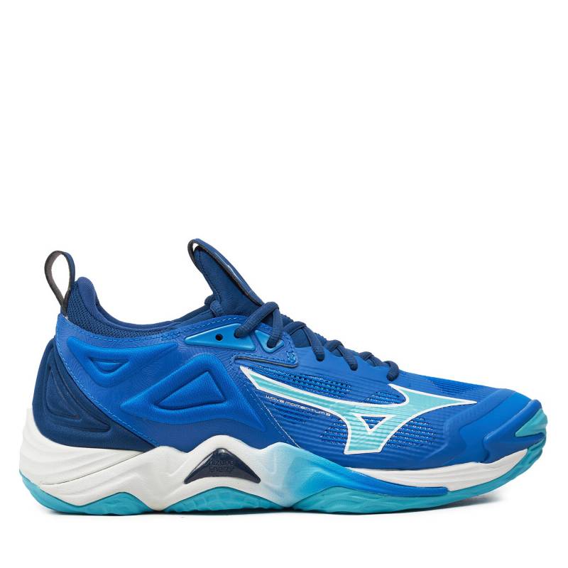 Hallenschuhe Mizuno Wave Momentum 3 V1GA2312 Blau von Mizuno