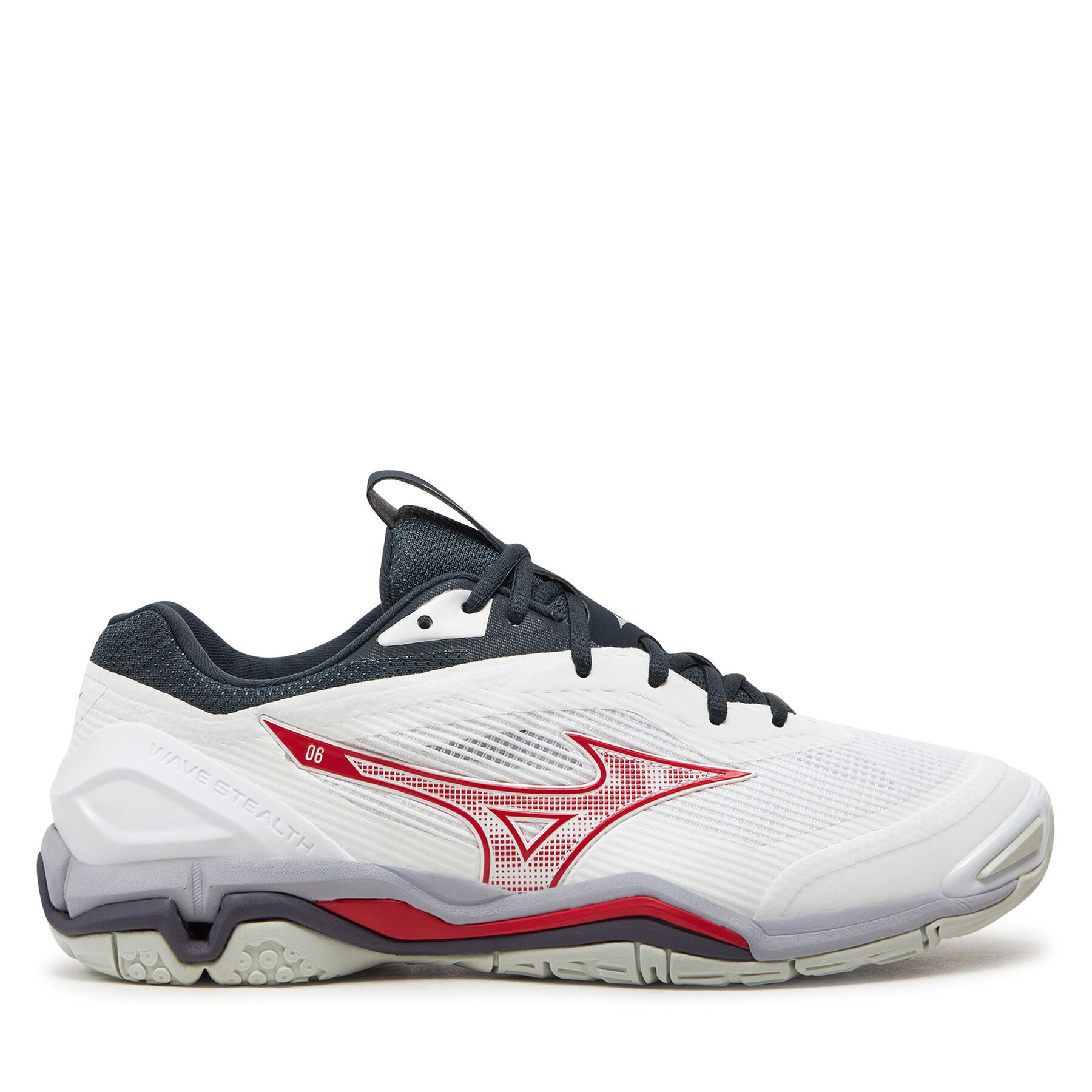 Hallenschuhe Mizuno Wave Stealth 6 X1GA2430 Weiß von Mizuno