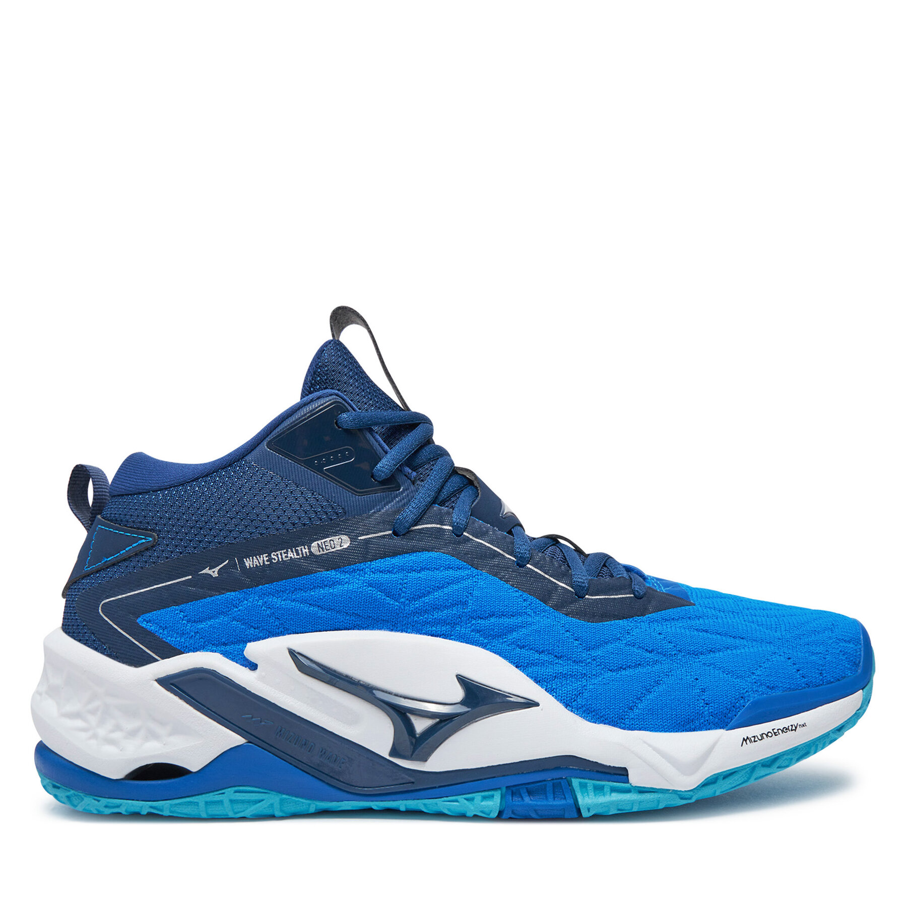 Hallenschuhe Mizuno Wave Stealth Neo 2 Mid X1GA2405 Blau von Mizuno