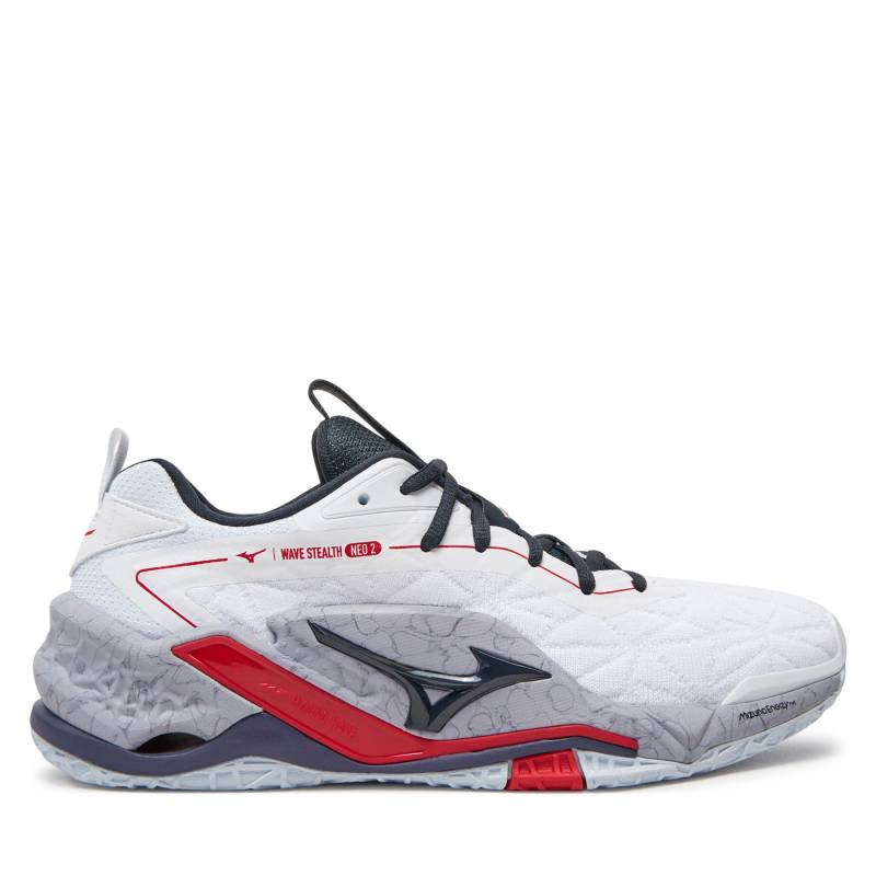 Hallenschuhe Mizuno Wave Stealth Neo 2 X1GA2400 Weiß von Mizuno