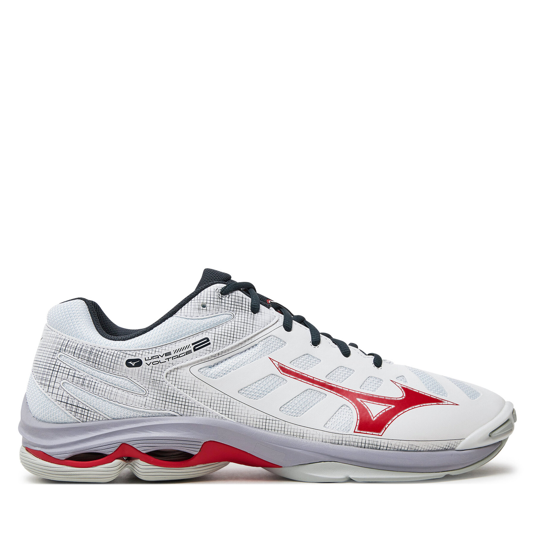 Hallenschuhe Mizuno Wave Voltage 2 V1GA2460 Weiß von Mizuno