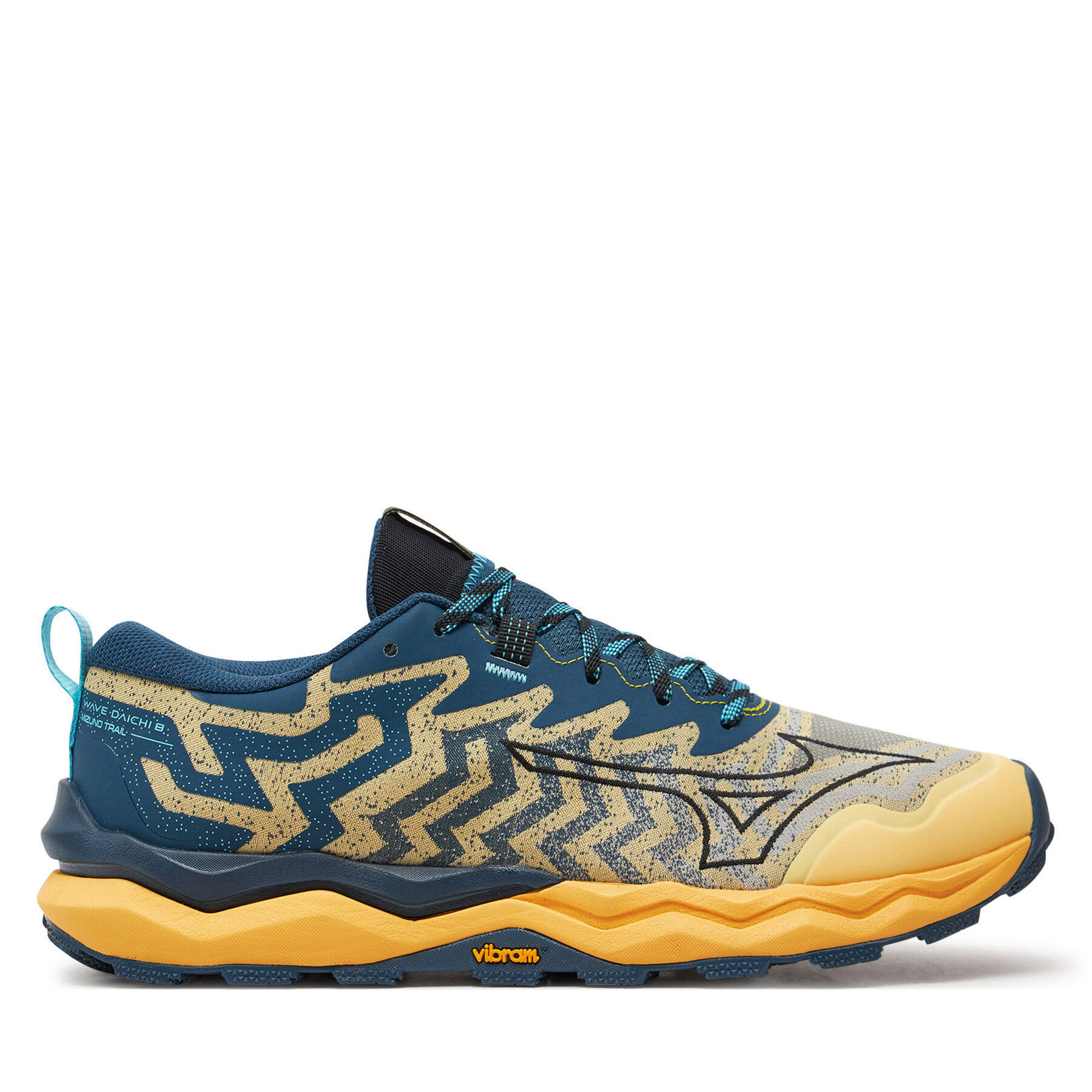 Laufschuhe Mizuno Wave Daichi 8 J1GJ2471 Gelb von Mizuno