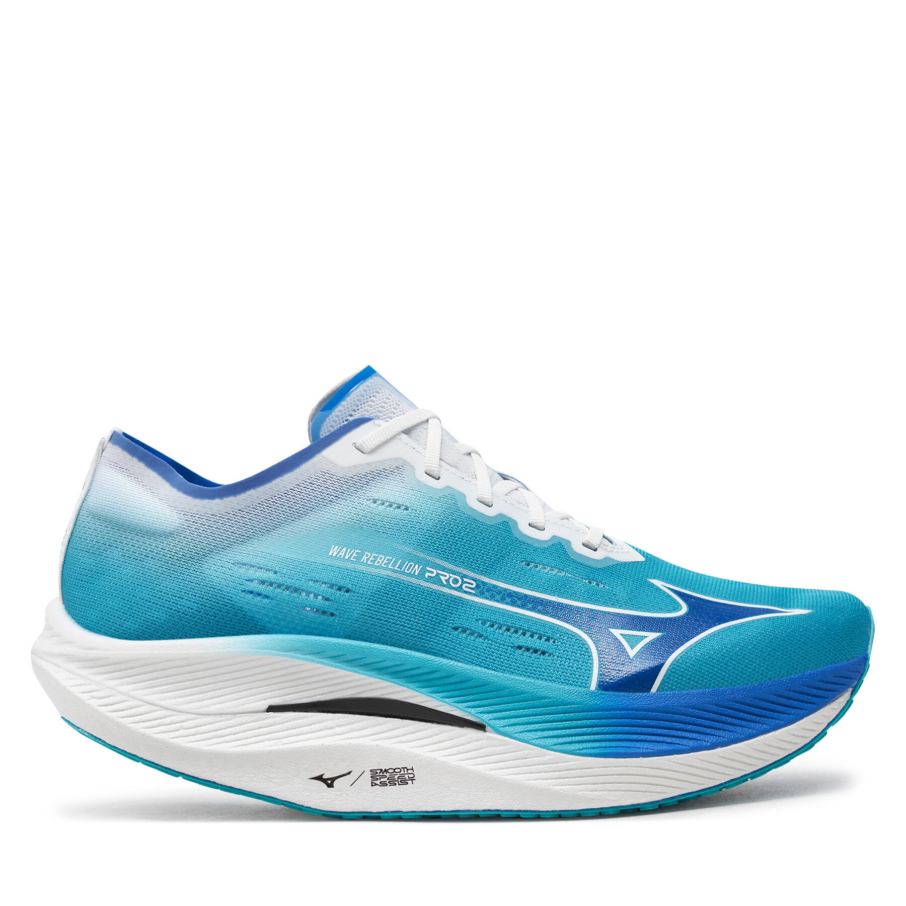 Laufschuhe Mizuno Wave Rebellion Pro 3 U1GD2417 Blau von Mizuno