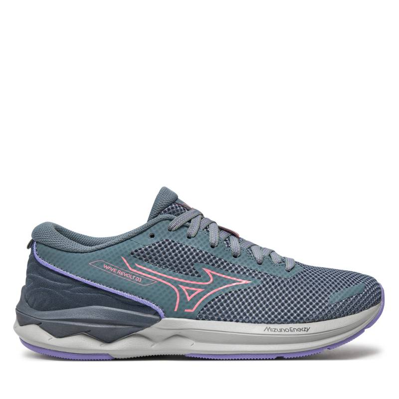 Laufschuhe Mizuno Wave Revolt 3 J1GD238171 Grau von Mizuno