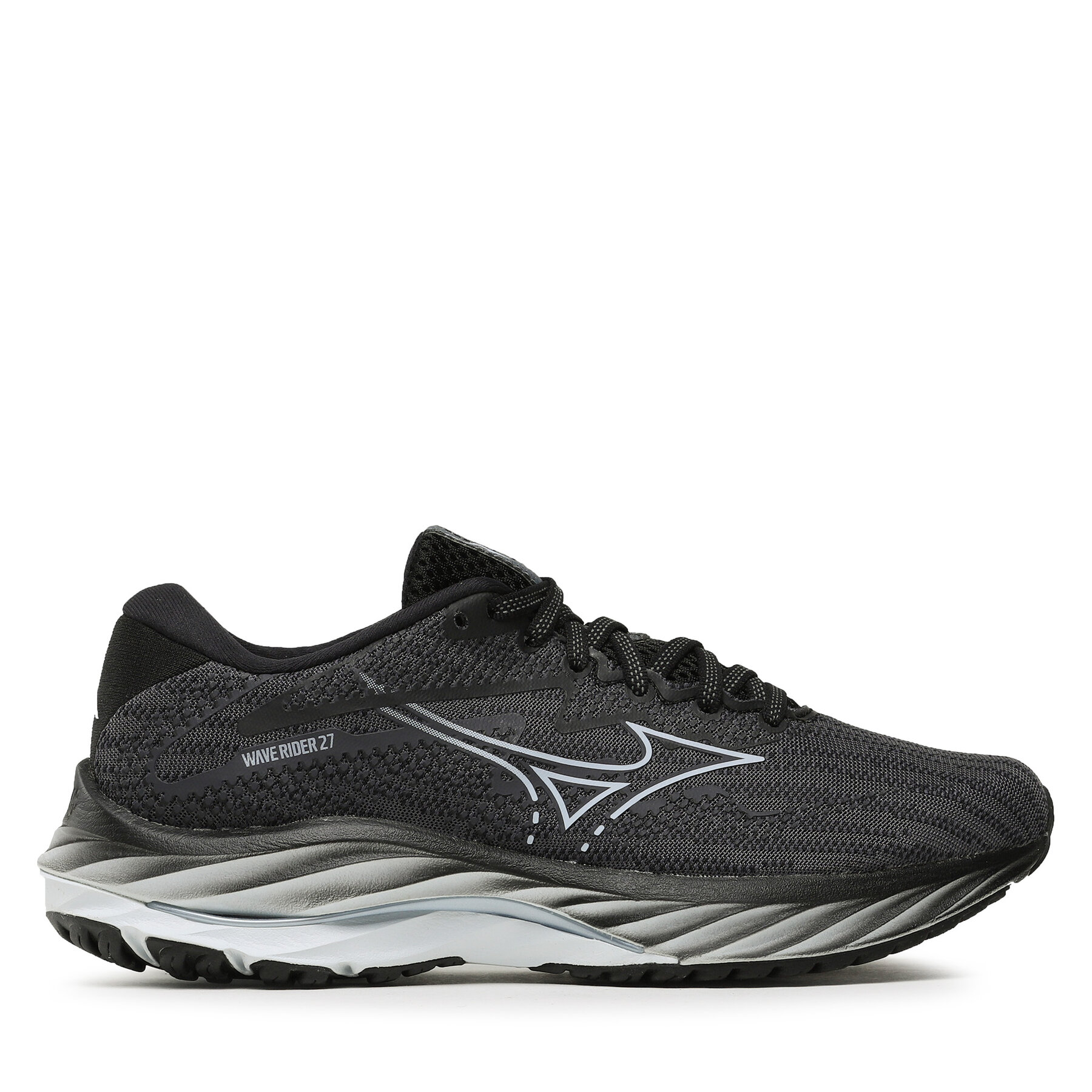 Laufschuhe Mizuno Wave Rider 27 J1GD2303 Schwarz von Mizuno