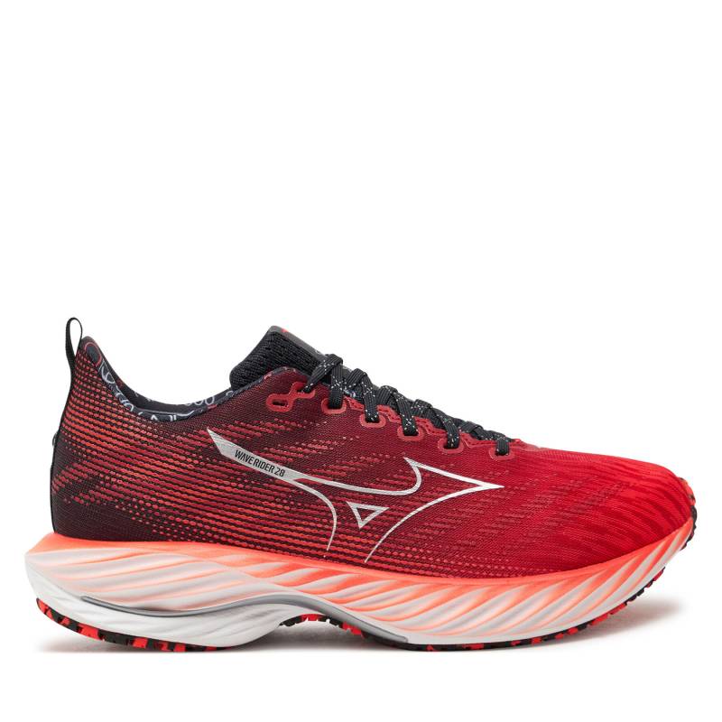 Laufschuhe Mizuno Wave Rider 28 ( Ams ) J1GC2462 Rot von Mizuno