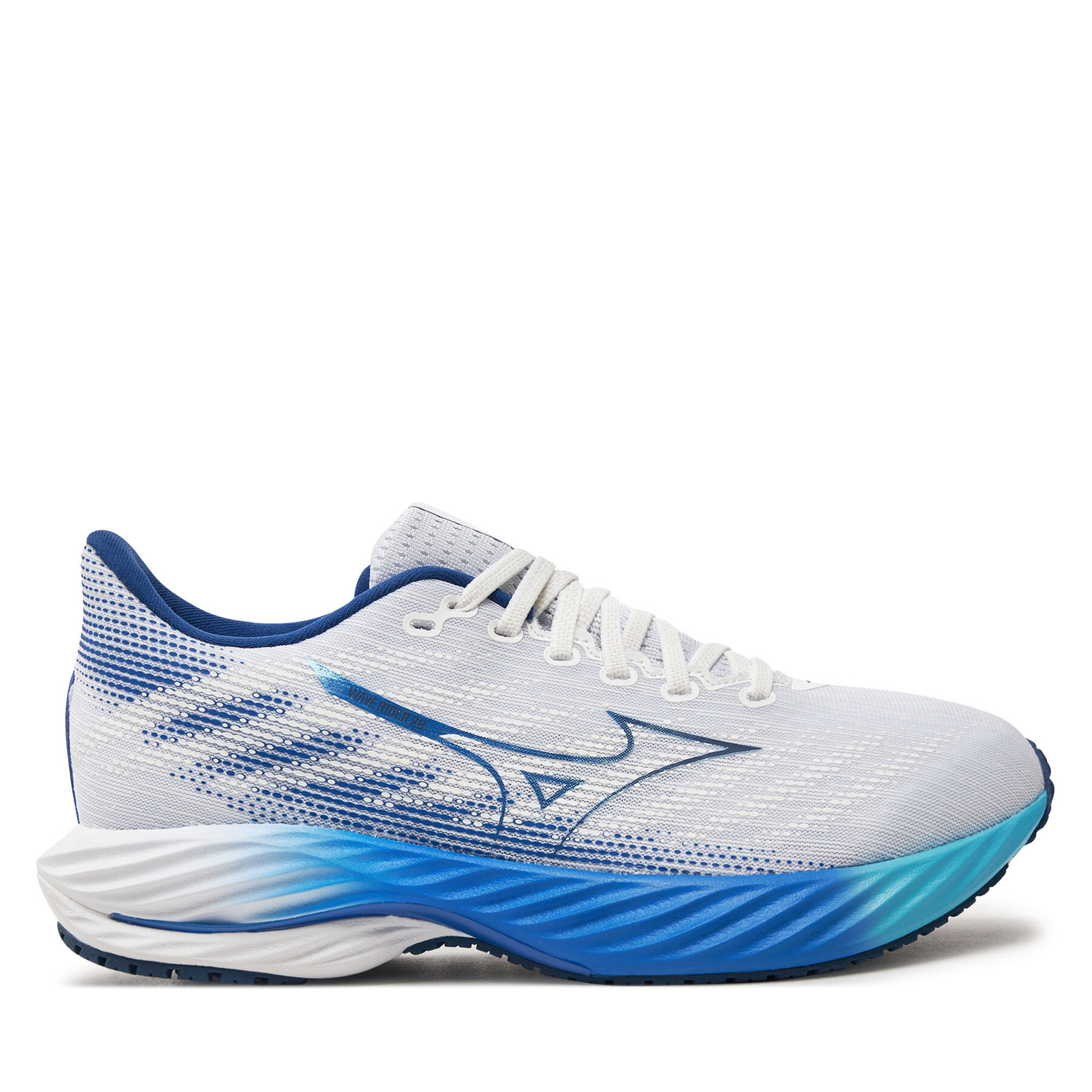 Laufschuhe Mizuno Wave Rider 28 J1GC2403 Weiß von Mizuno