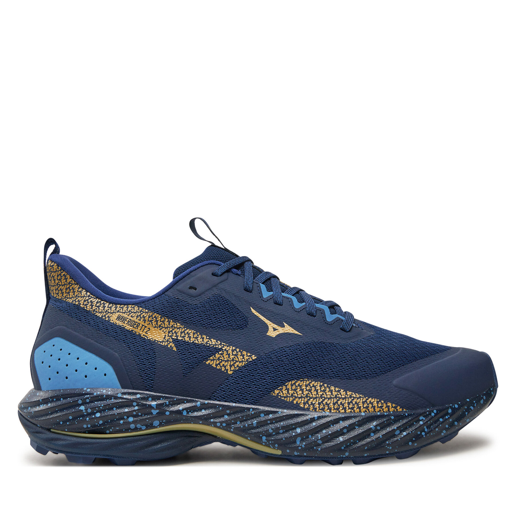 Laufschuhe Mizuno Wave Rider Tt 2 J1GC2432 Blau von Mizuno