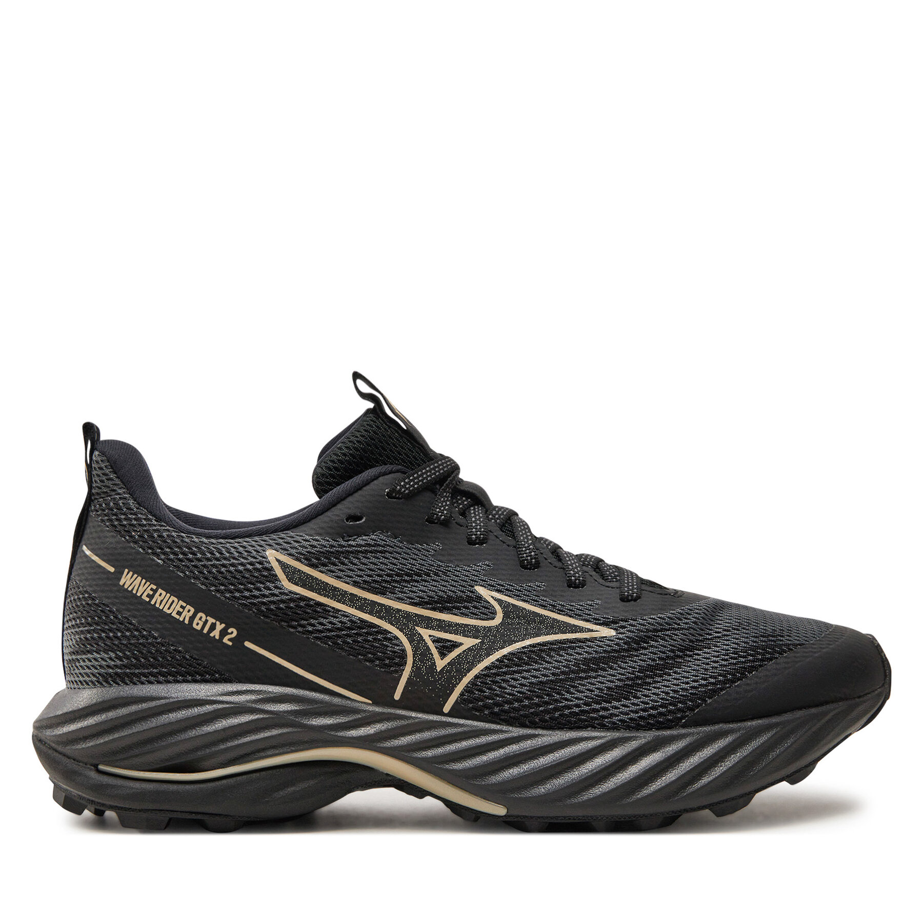 Laufschuhe Mizuno Wave Rrider GTX 2 J1GD247921 Schwarz von Mizuno