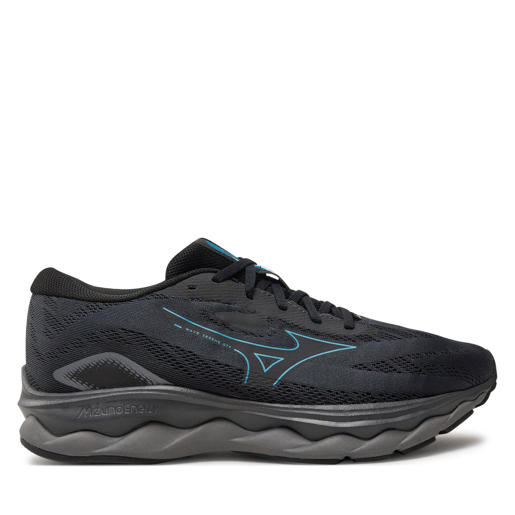 Laufschuhe Mizuno Wave Serene J1GC2460 Schwarz von Mizuno