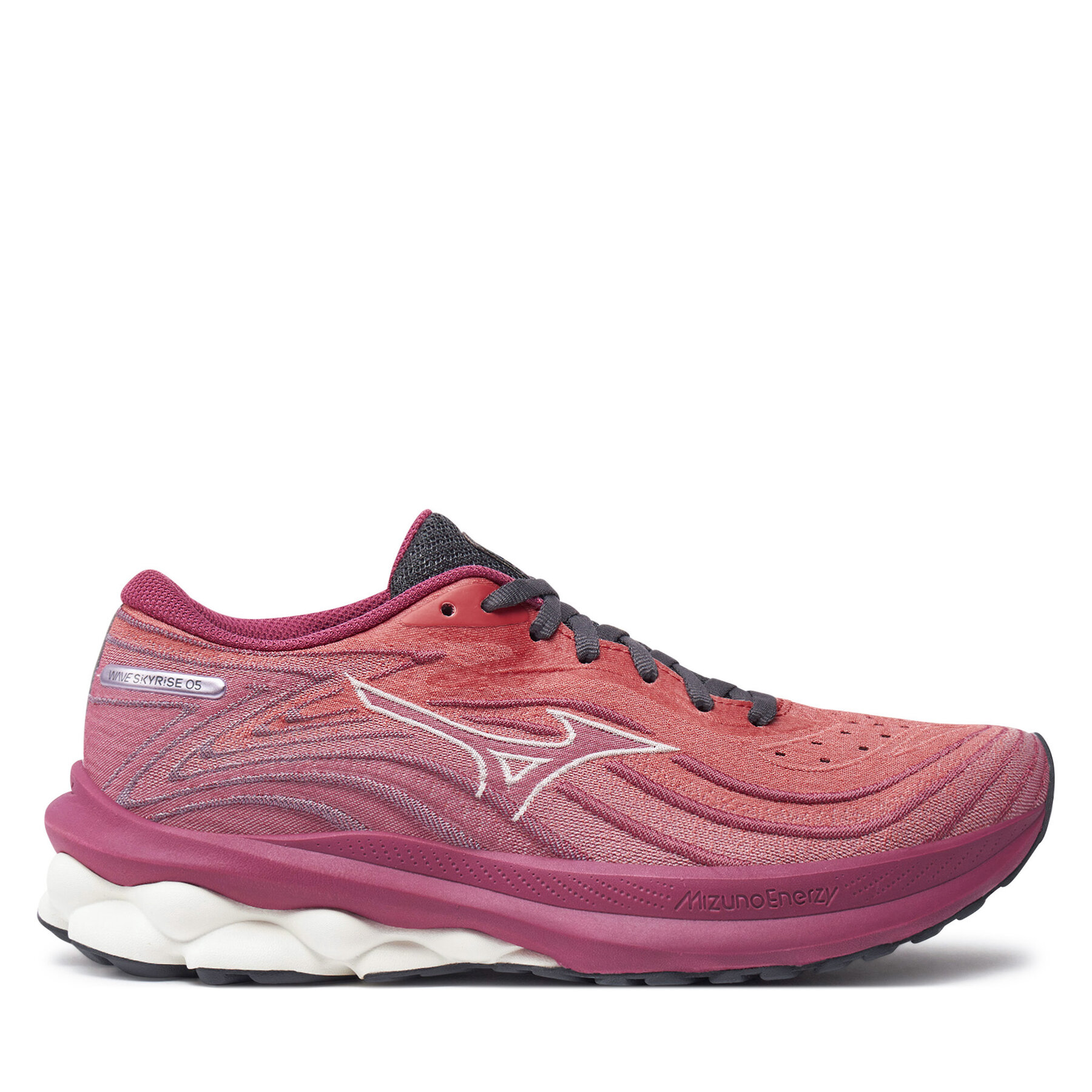 Laufschuhe Mizuno Wave Skyrise 5 J1GD2409 Rot von Mizuno