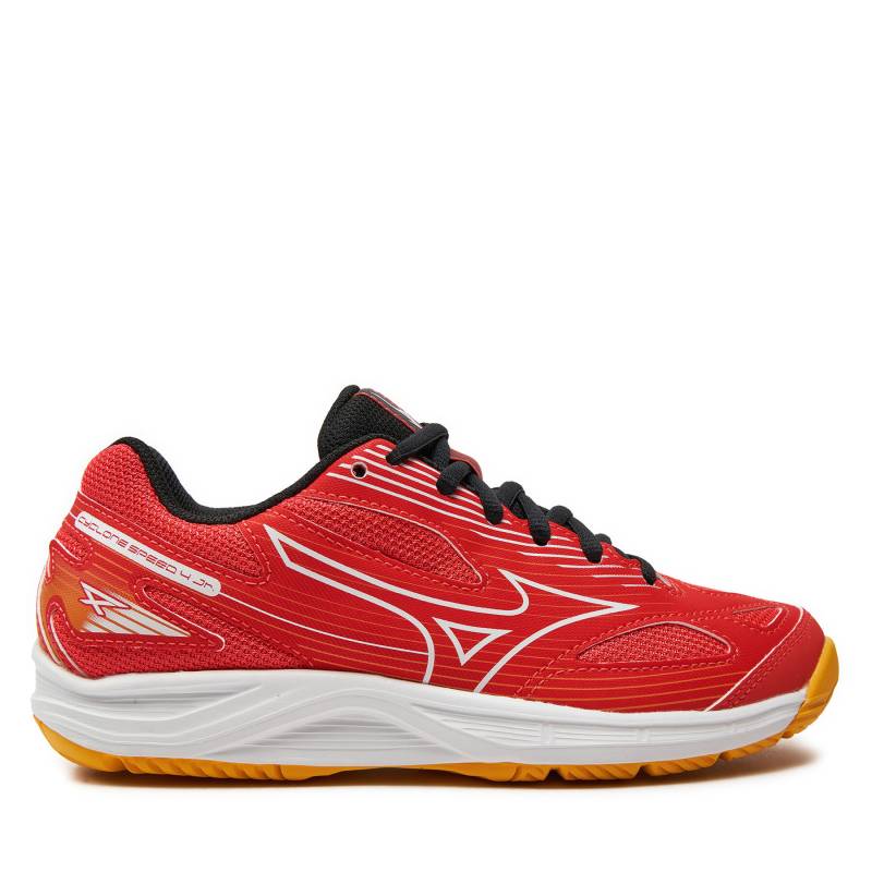 Hallenschuhe Mizuno Cyclone Speed 4 Jr V1GD2310 Korallenfarben von Mizuno