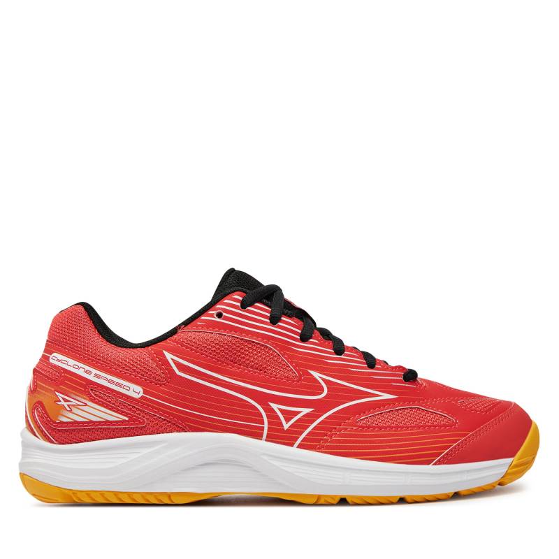 Hallenschuhe Mizuno Cyclone Speed 4 V1GA2380 Korallenfarben von Mizuno