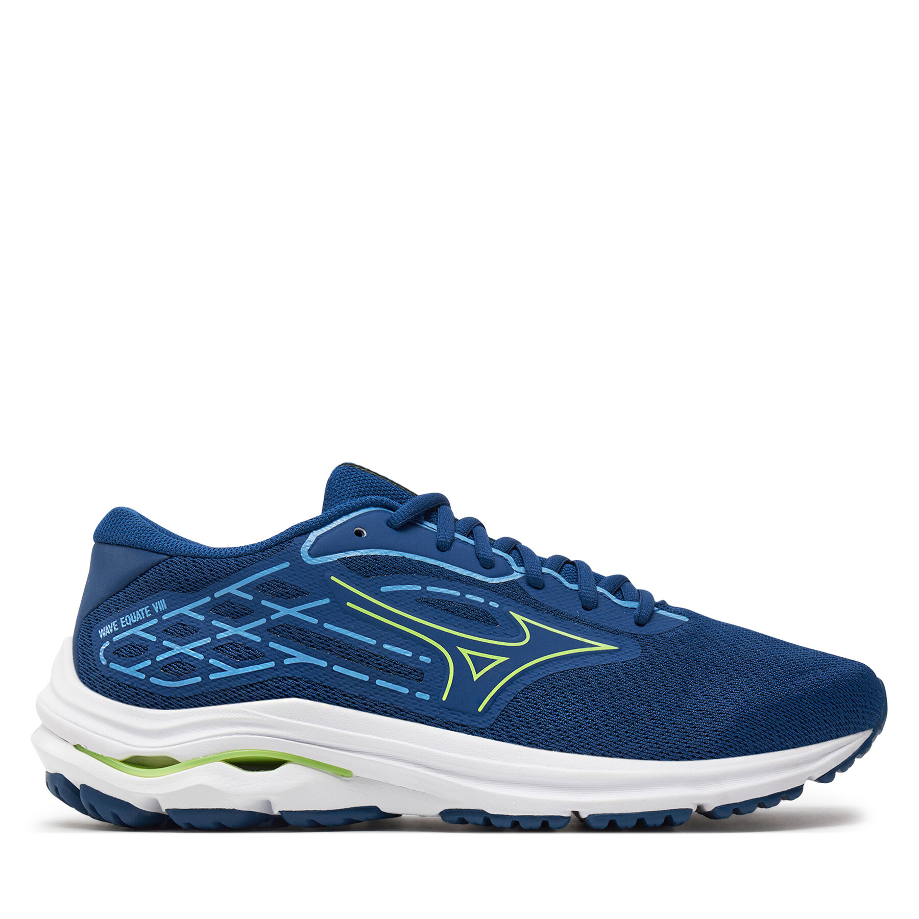 Laufschuhe Mizuno Wave Equate 8 J1GC2448 Blau von Mizuno