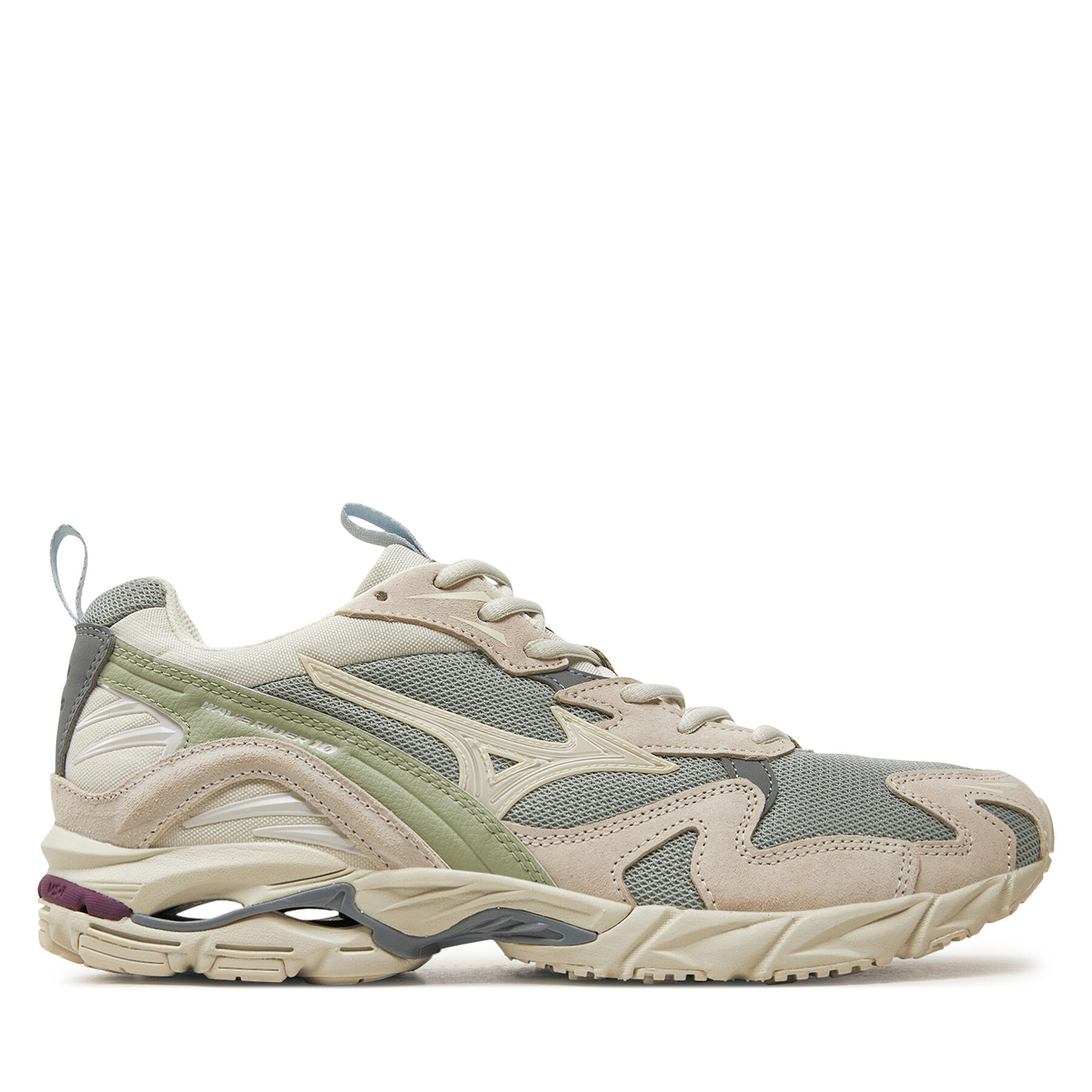 Sneakers Mizuno Wave Rider 10 Premium D1GA2471 Beige von Mizuno