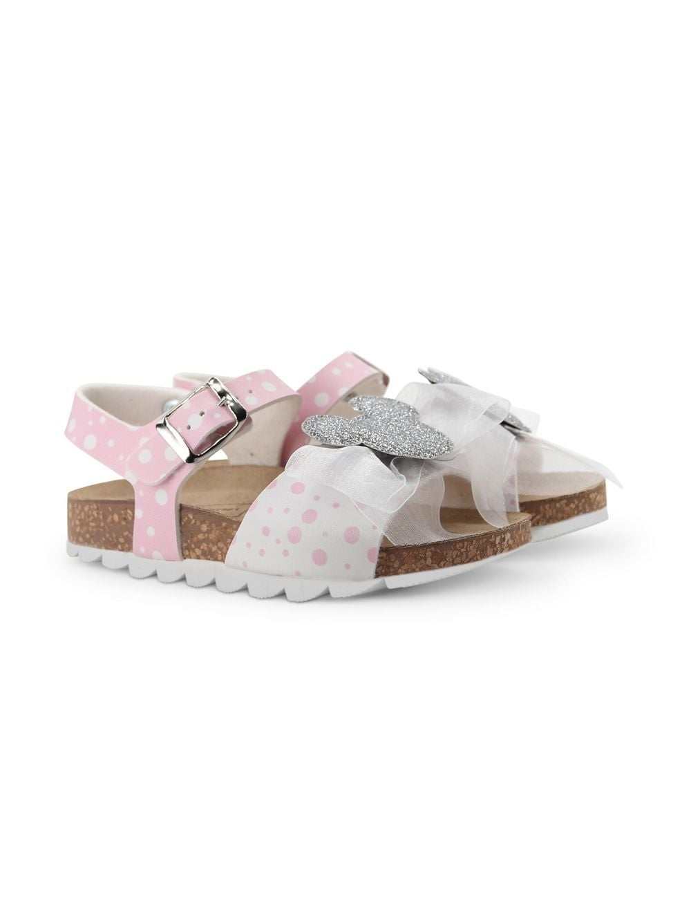Moa Kids Minnie flat sandals - Pink von Moa Kids
