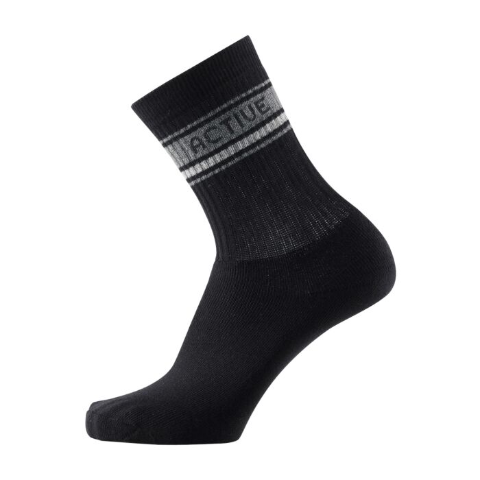 Sportsocken im 5er-Pack, schwarz, 43–46 von Modeagentur Wettstein