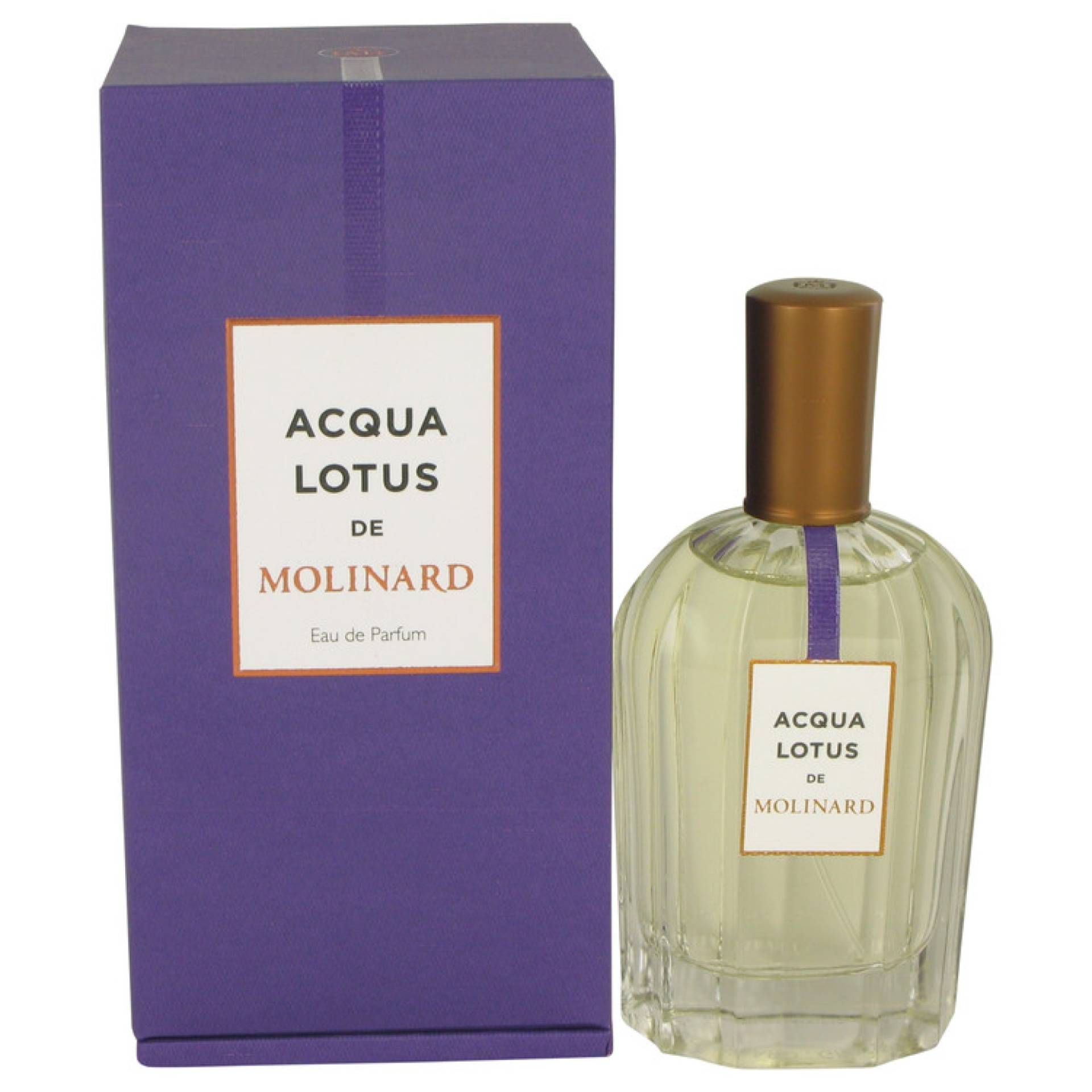 Molinard Acqua Lotus Eau De Parfum Spray (Unisex) 89 ml von Molinard