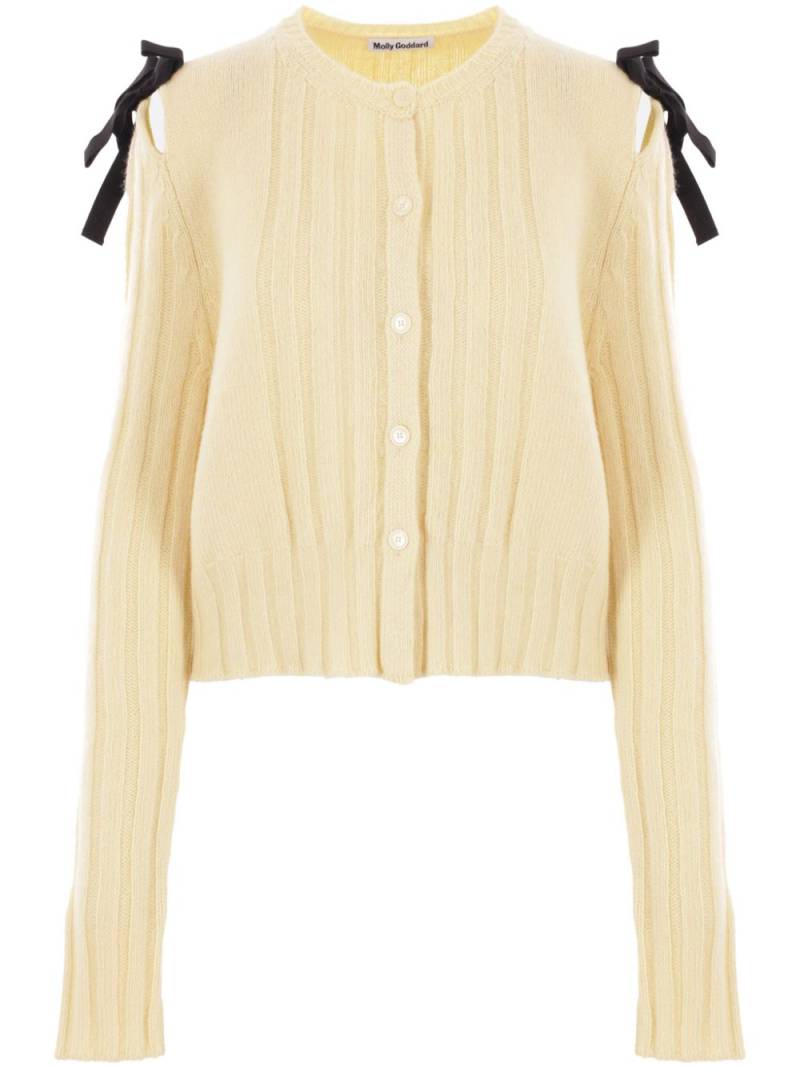 Molly Goddard Charlotte cardigan - Neutrals von Molly Goddard