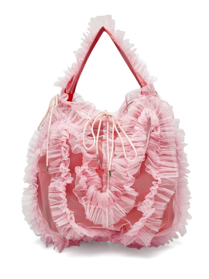 Molly Goddard Nikko tote bag - Pink von Molly Goddard