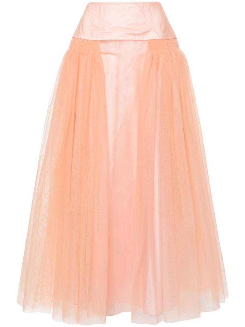 Molly Goddard Robby tulle maxi skirt - Pink von Molly Goddard