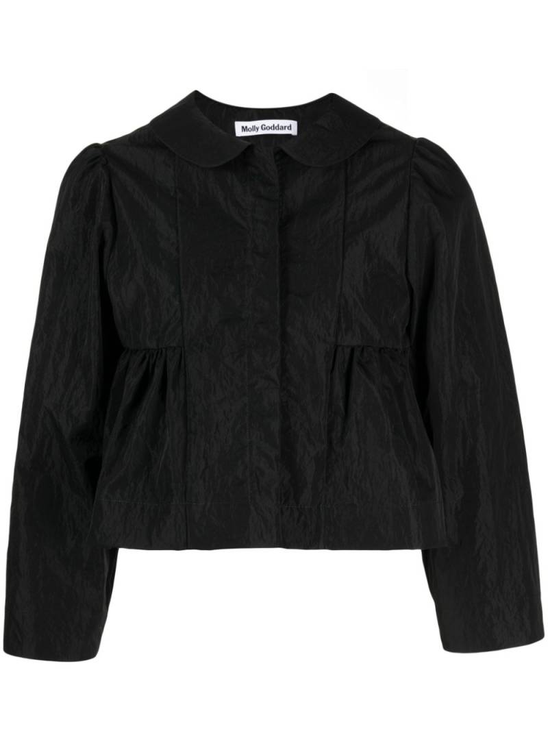 Molly Goddard Tosca cropped peplum jacket - Black von Molly Goddard