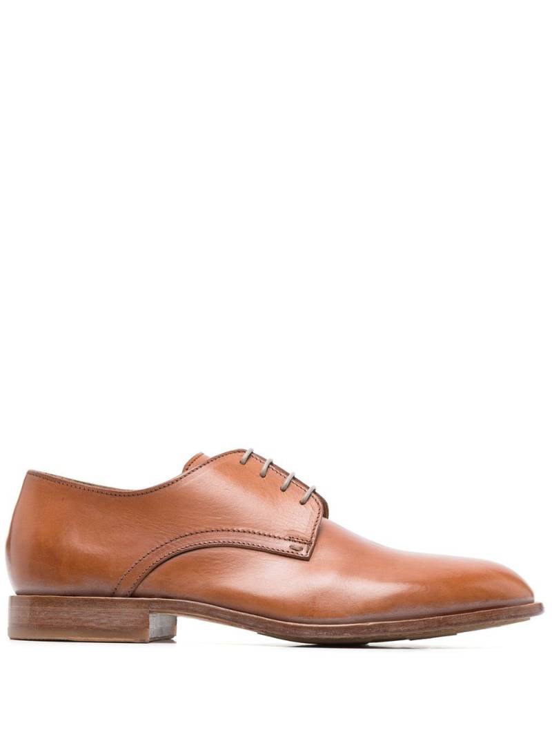 Moma leather Derby shoes - Brown von Moma