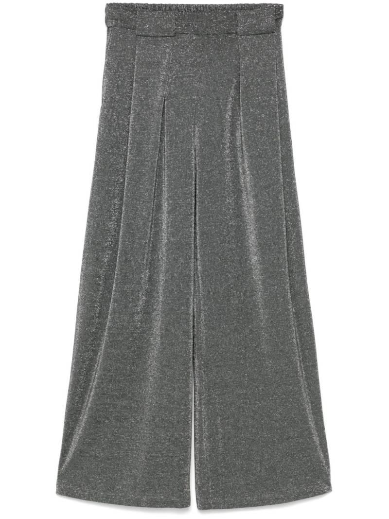 Momoni Aspen wide-leg trousers - Silver von Momoni