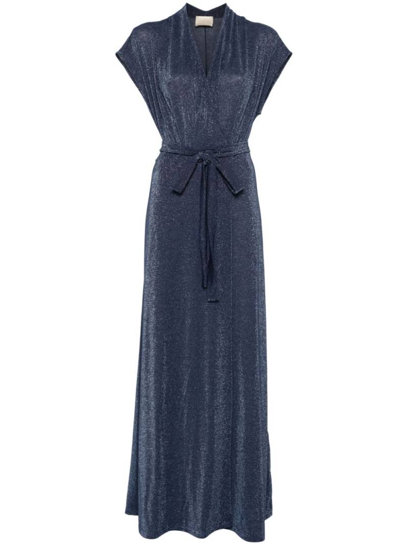 Momoni Cotonaria maxi dress - Blue von Momoni