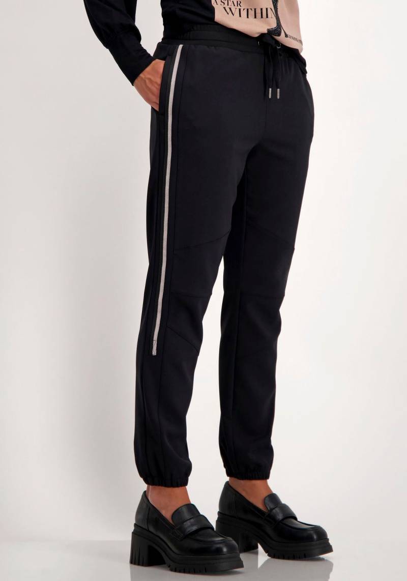 Monari Jogger Pants, mit Galonstreifen von Monari