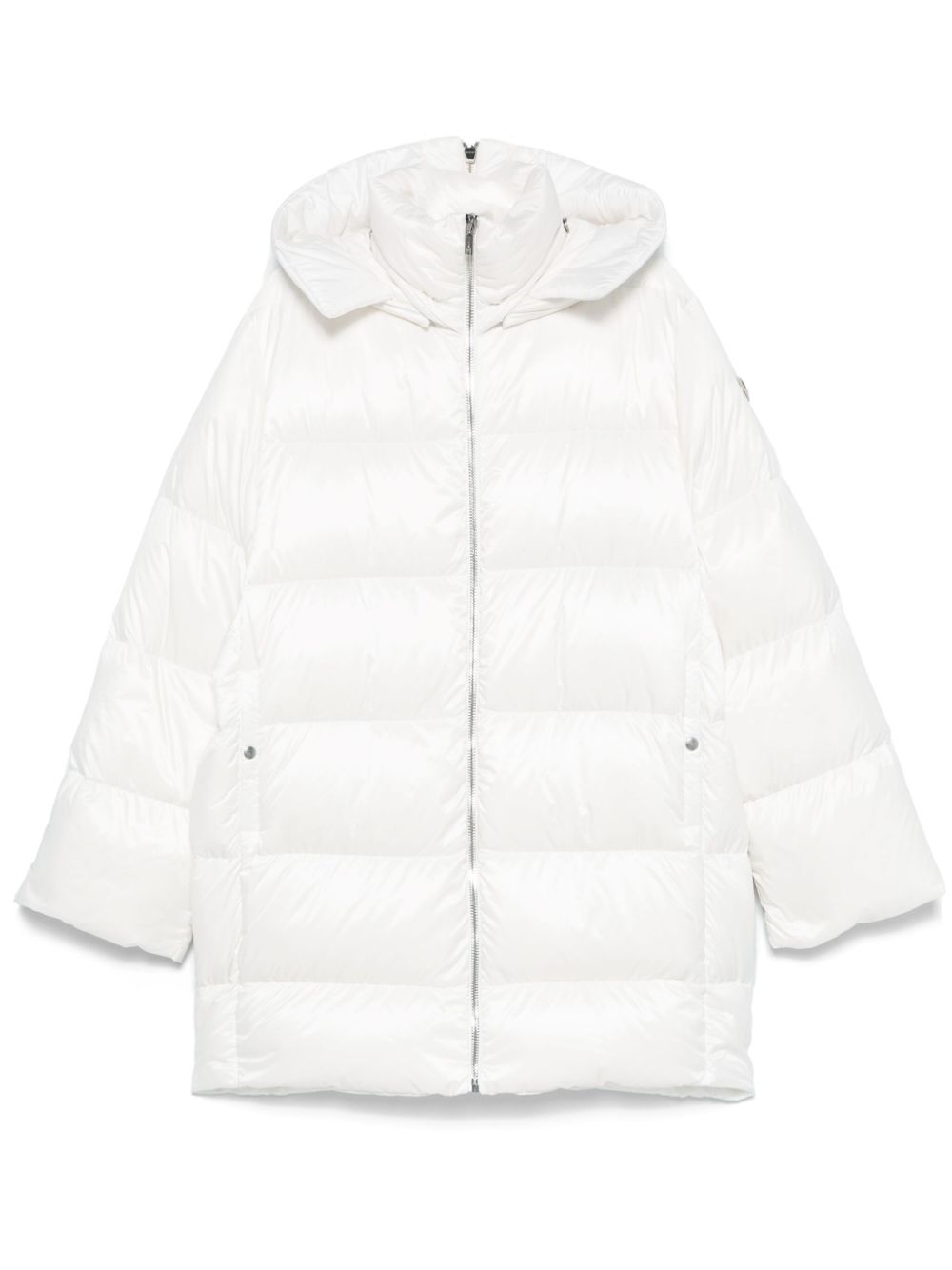 Moncler + Rick Owens Cyclopic coat - White von Moncler + Rick Owens