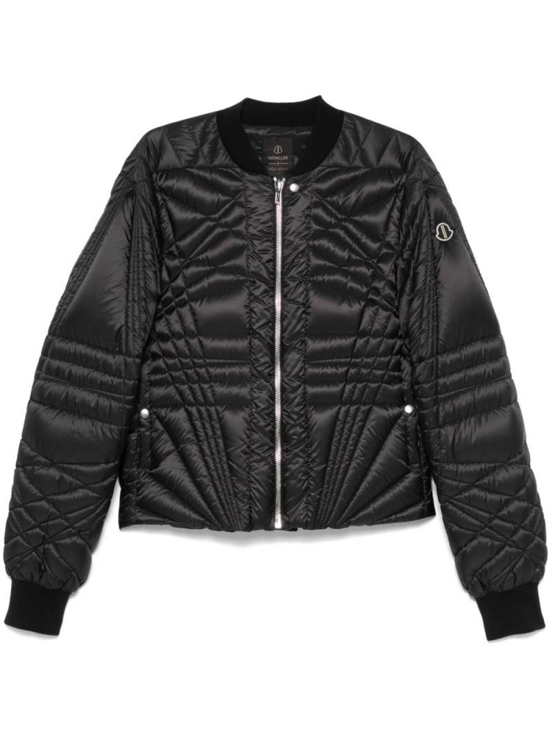 Moncler + Rick Owens Megapenta Flight down jacket - Black von Moncler + Rick Owens