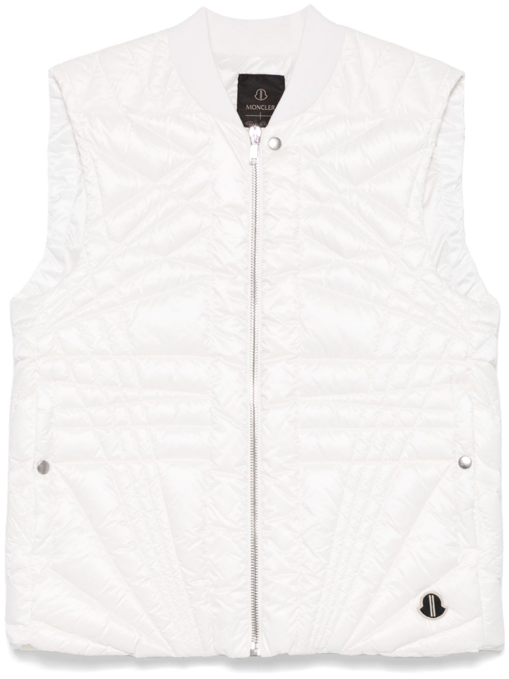 Moncler + Rick Owens Megapenta Flight gilet - White von Moncler + Rick Owens