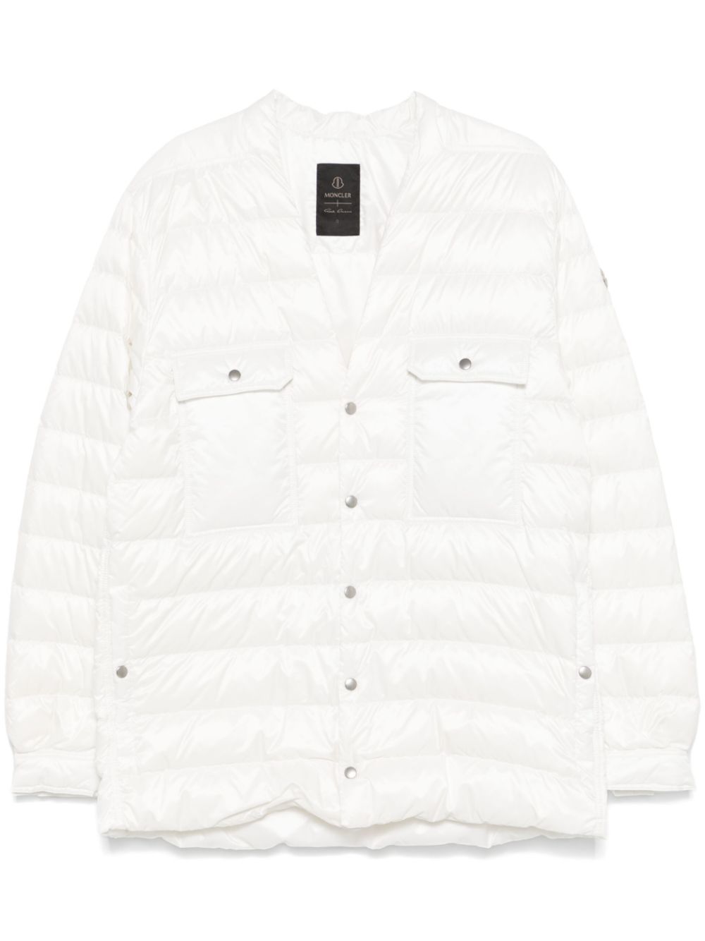 Moncler + Rick Owens Outershirt jacket - White von Moncler + Rick Owens