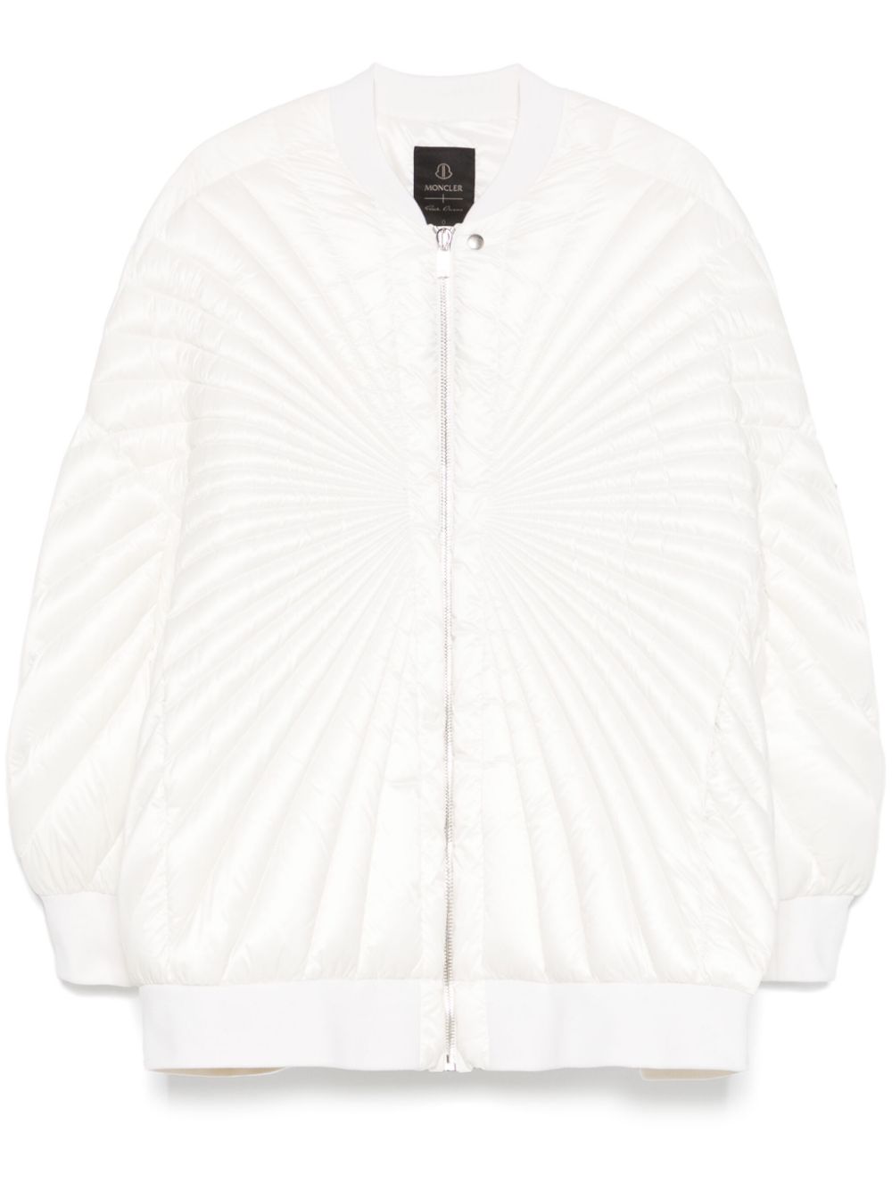 Moncler + Rick Owens Radiance Peter puffer jacket - White von Moncler + Rick Owens