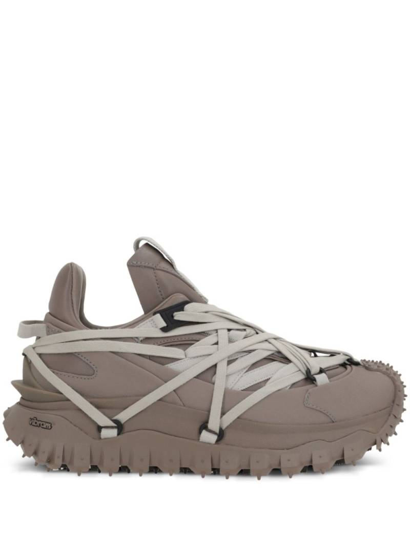 Moncler + Rick Owens Trailgrip Megalace sneakers - Neutrals von Moncler + Rick Owens