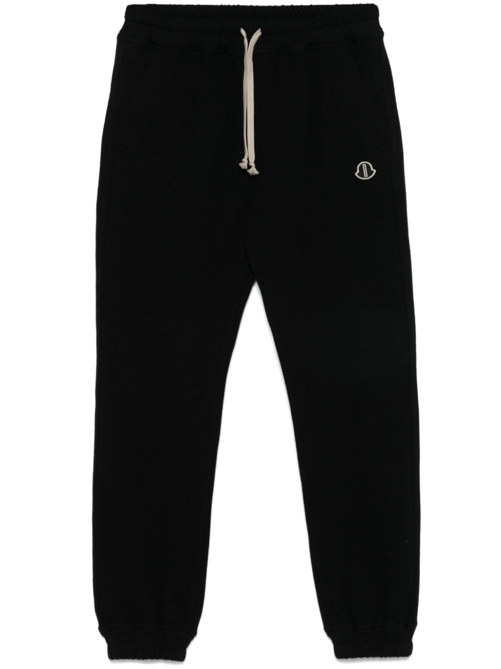 Moncler + Rick Owens cotton track pants - Black von Moncler + Rick Owens