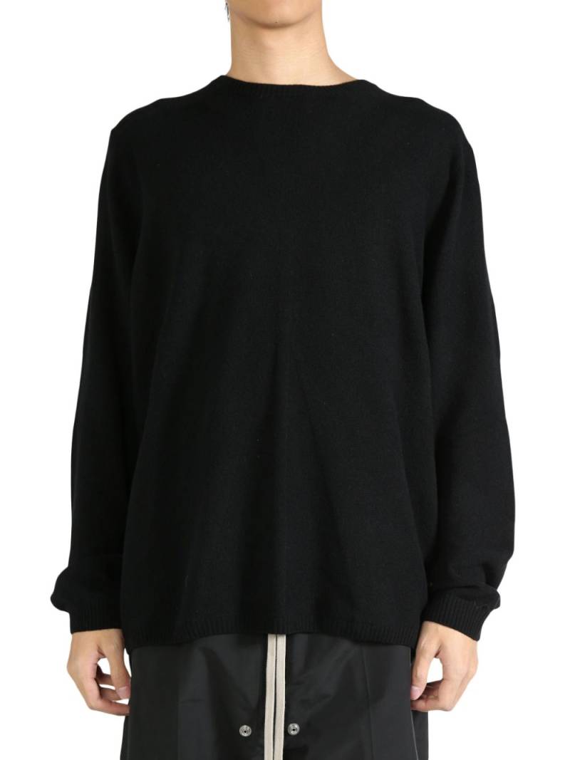 Moncler + Rick Owens knitted jumper - Black von Moncler + Rick Owens