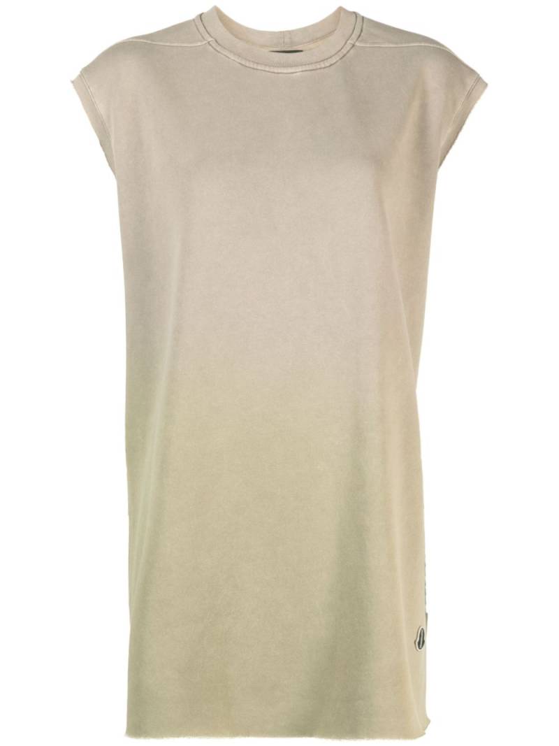 Moncler + Rick Owens ombré-effect jersey tank top - Grey von Moncler + Rick Owens