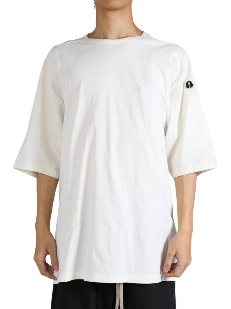 Moncler + Rick Owens organic cotton T-shirt - White von Moncler + Rick Owens